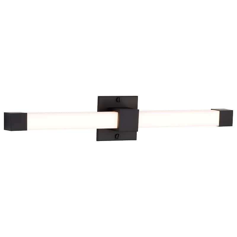 Brightwyn 24 Inch LED Vanity Matte Black Finish - Matte Black