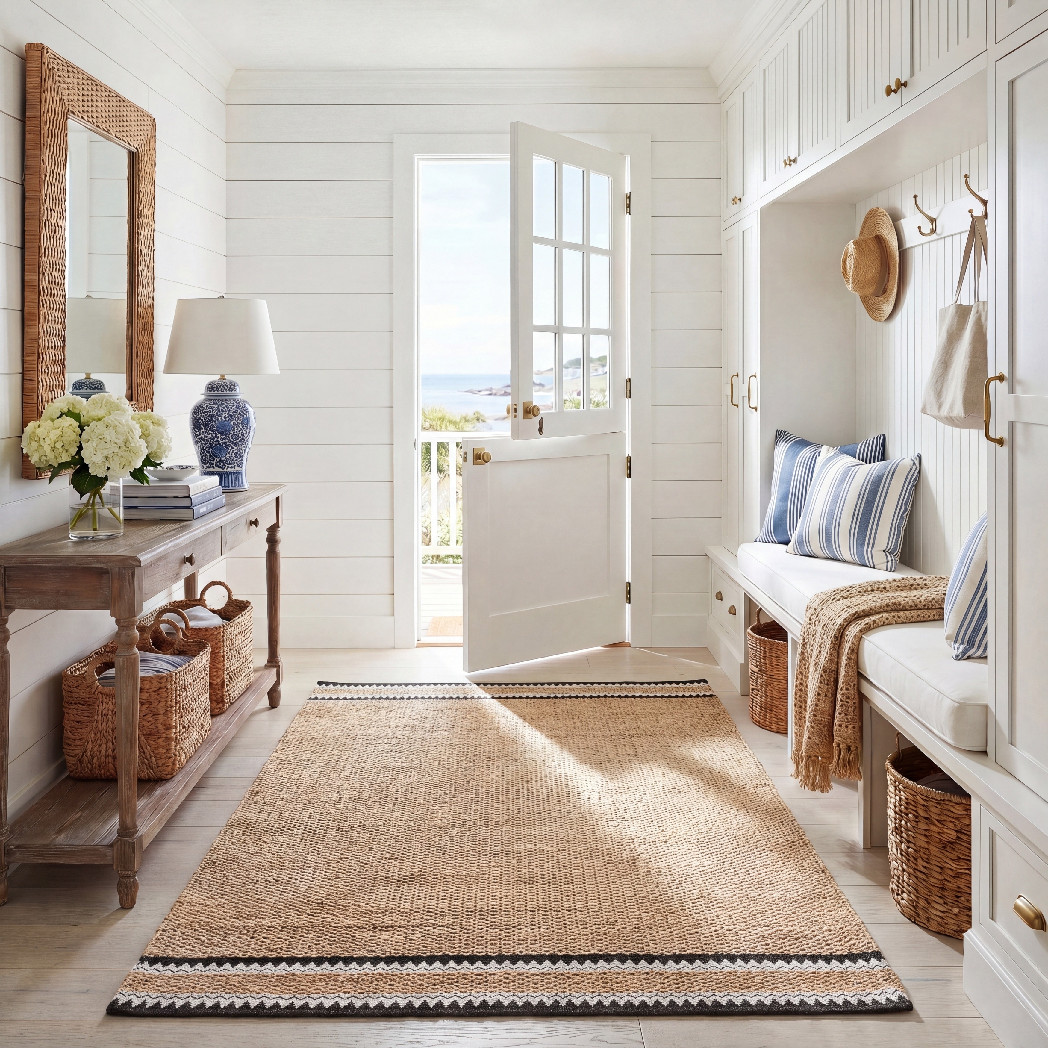 SAFAVIEH Handmade Natural Fiber Jokelien Boho Jute Rug