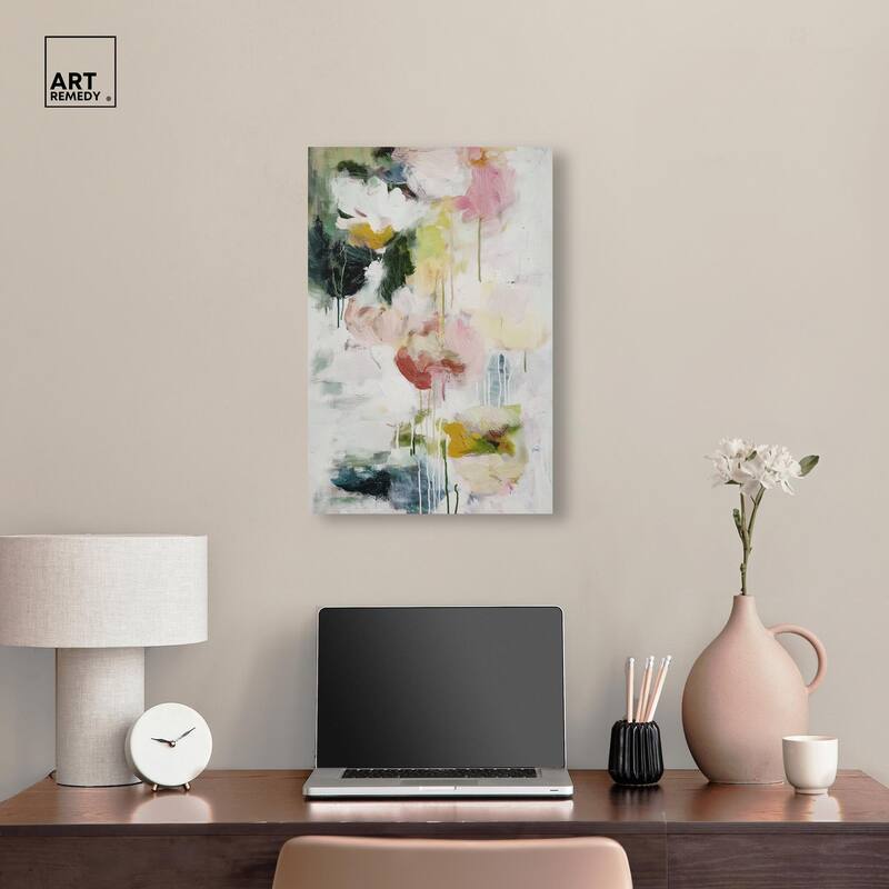 Dripping Colors III Canvas by Art Remedy, Gallery Wrapped