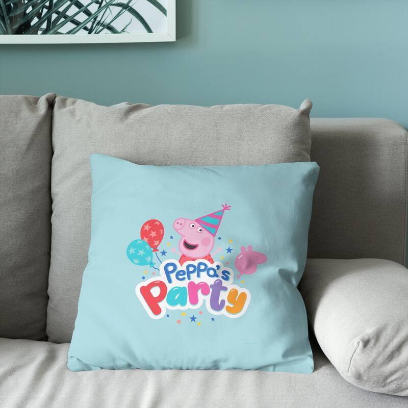 Hasbro Peppa Pig 18 Inch Throw Pillow