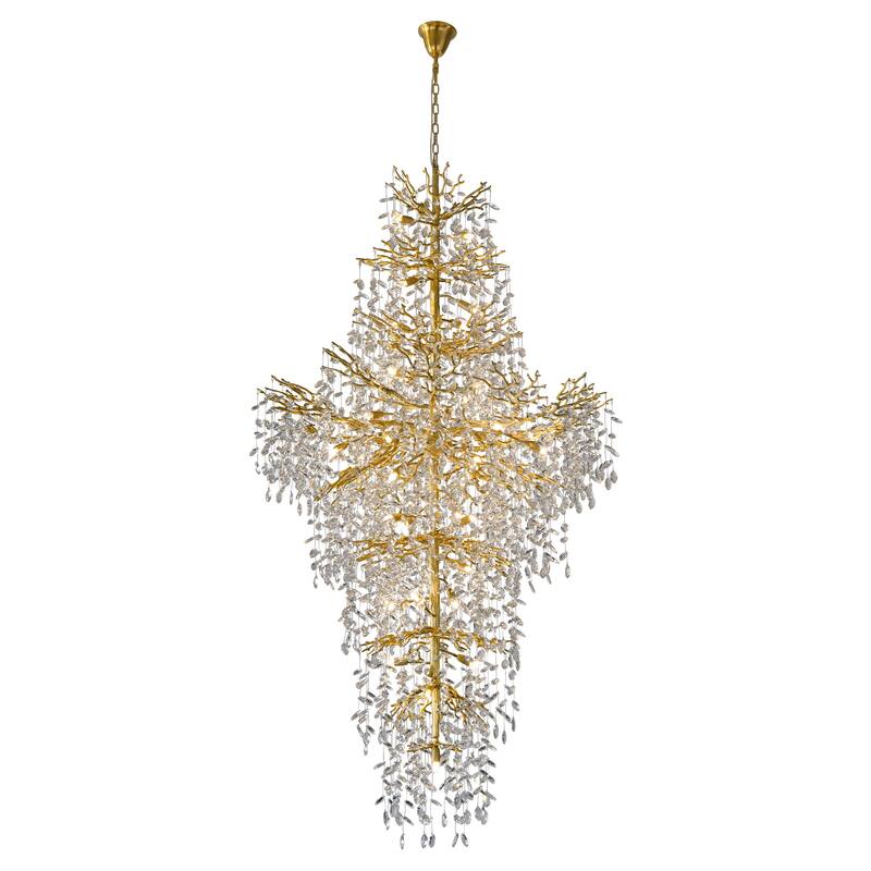 KAYLA 39.3-90.5in HorseshoeMountain ShapeChandelier