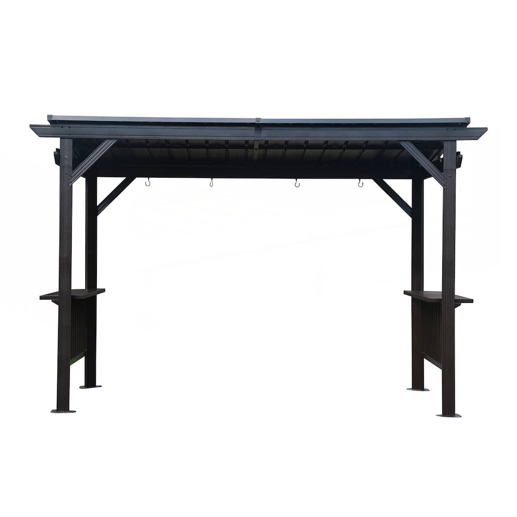 6.5x12FT Hardtop Grill Gazebo