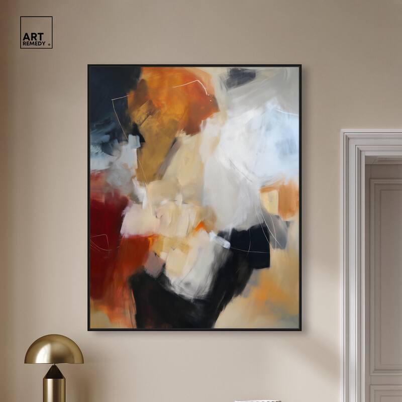 Earth and Fire II Canvas by Art Remedy