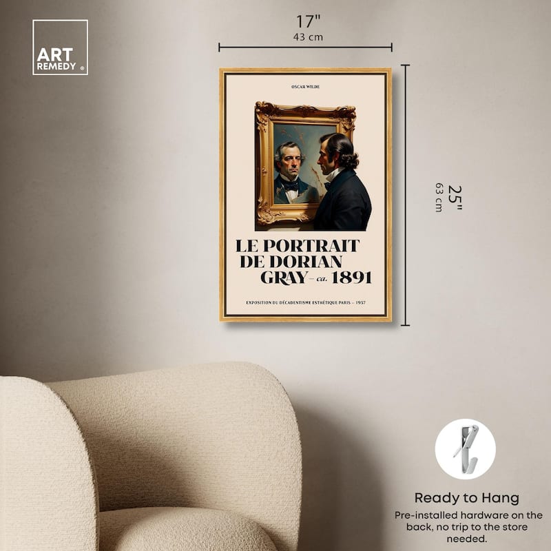 Decadent World of Dorian Gray Canvas by Art Remedy