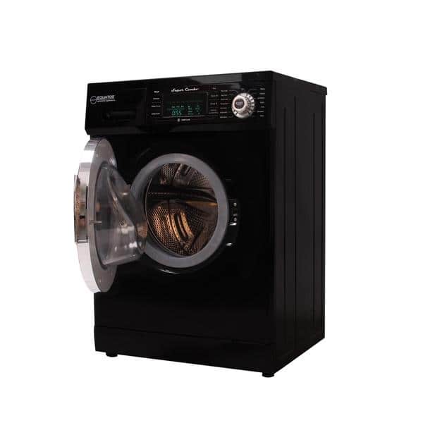 Equator EZ400CVBlack 13 lbs Black Convertible Combo Washer Dryer with