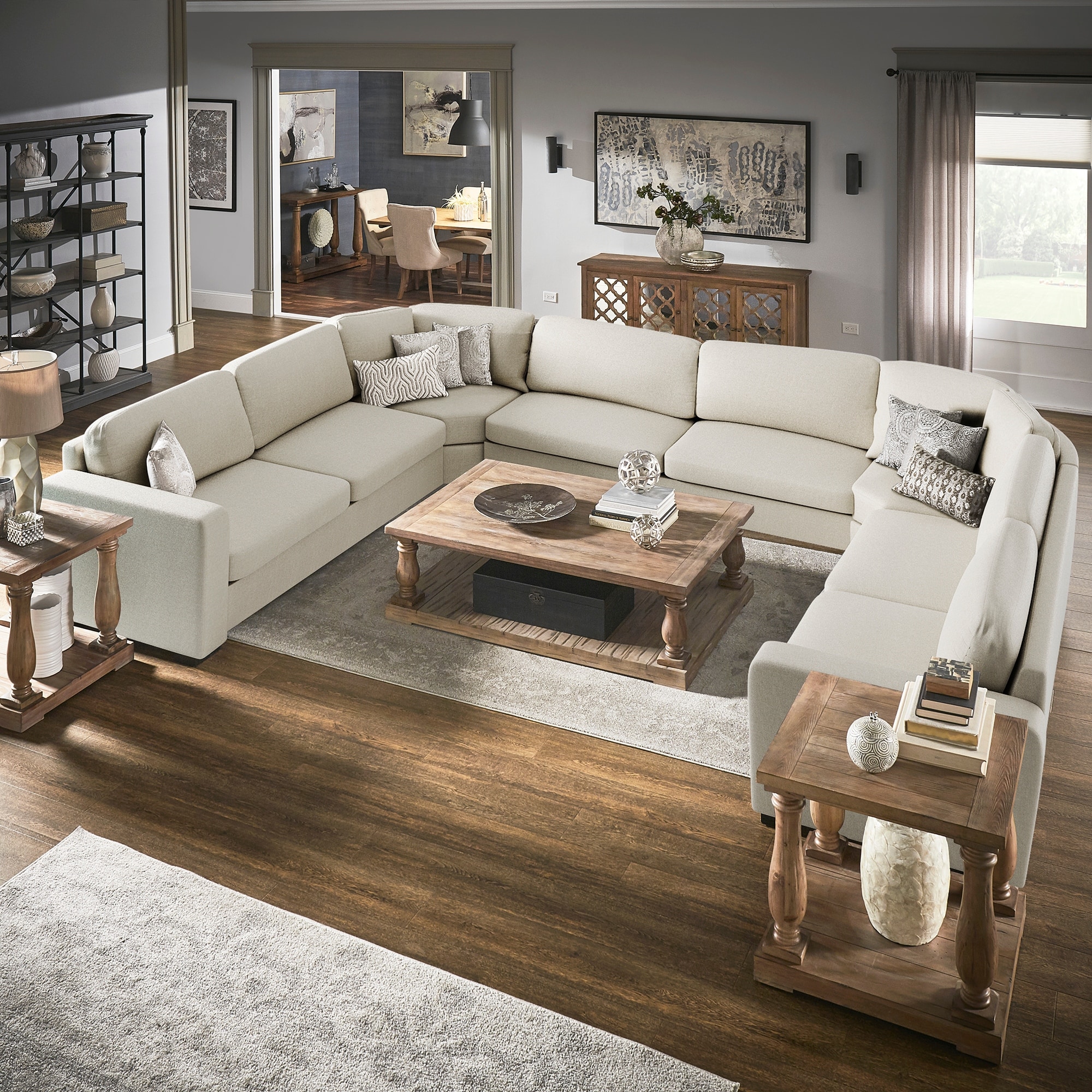 Playroom artisan shop sectional
