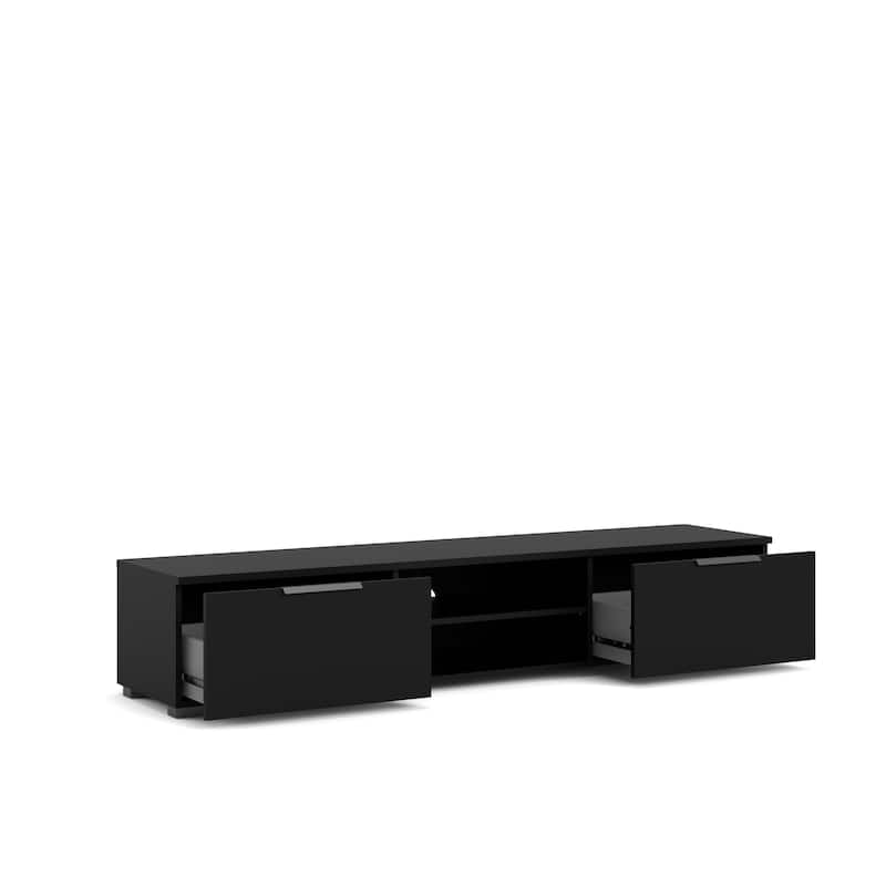 Porch & Den Match 2-Drawer and 2-Shelf TV Stand