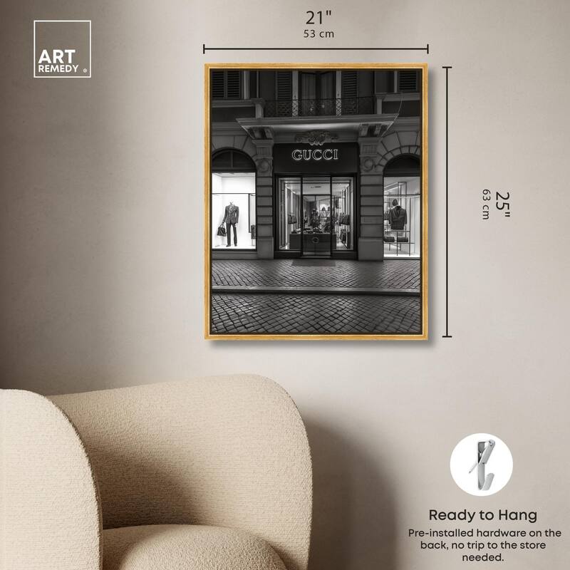 Glam Presence Canvas by Art Remedy