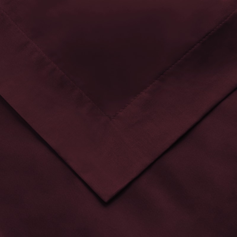 Superior Egyptian Cotton 650 Thread Count Solid Duvet Cover Set