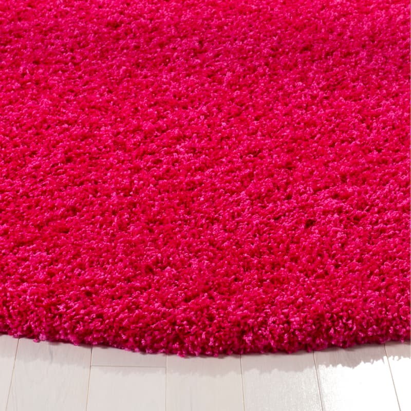 SAFAVIEH Laguna Shag Verdiana Solid Color 2-inch Thick Rug.