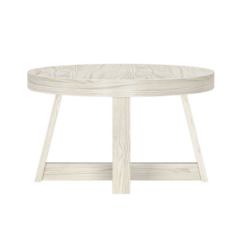 Plank and Beam Classic Round Coffee Table - 30"