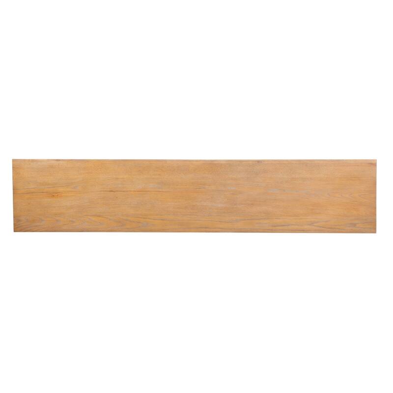 Magnussen Home Lindon Belgian Wheat Large Console - 84"W x 17"D x 29"H