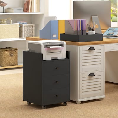 3 Drawer Home Office Storage Cabinet
