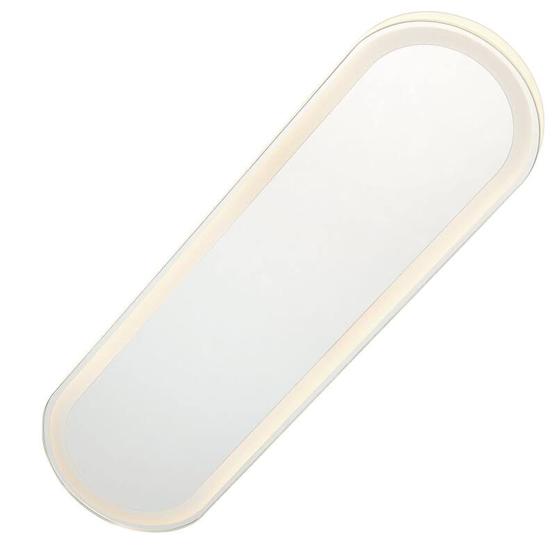 Minka Lavery 6119-1 24" W x 1-1/8" H Contemporary Oval Framed Bathroom