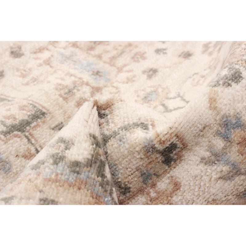 ECARPETGALLERY Machine Woven Gloria Ivory Area Rug