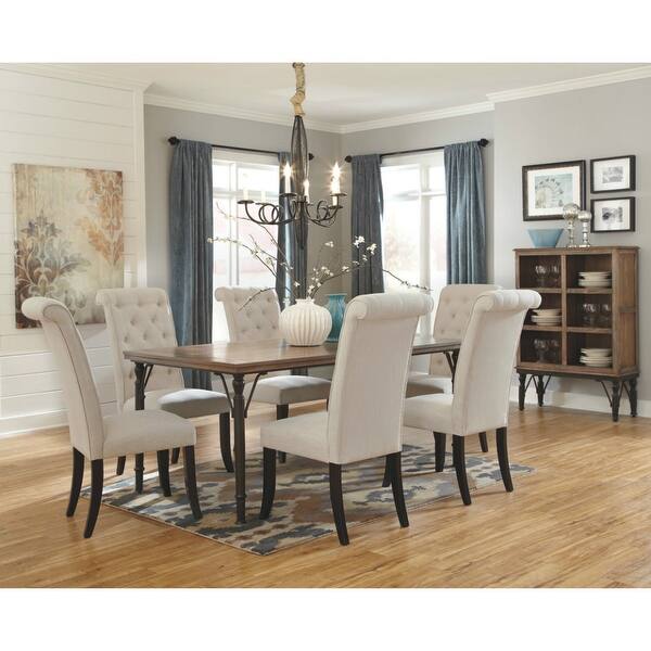 Shop Ashley Furniture D530 01 Tripton Dining Uph Side Chair W Firm Comfortable Cushioned Seat 4 Pack Overstock 15929930