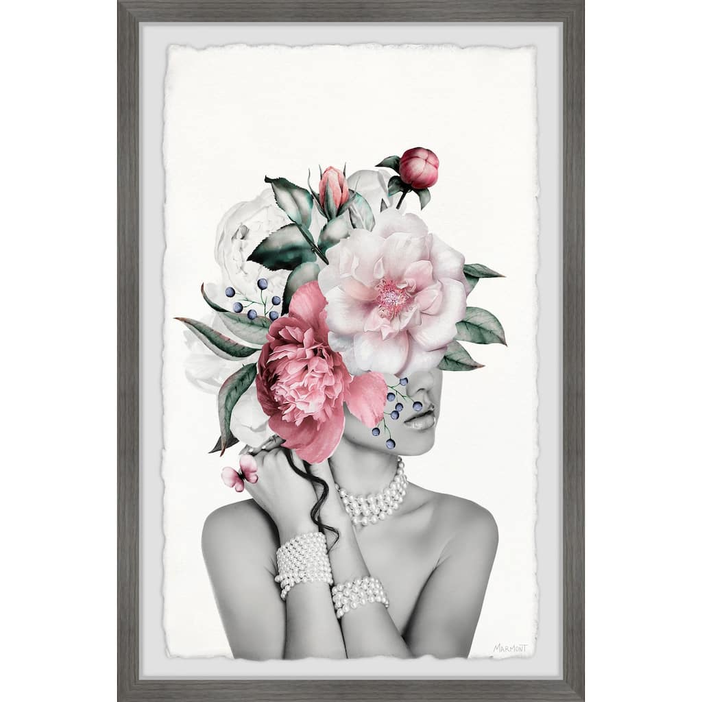 Crafted Beauty Framed Wall Art, Elegant Home Touch - Sophisticated Artwork for Refined Décor