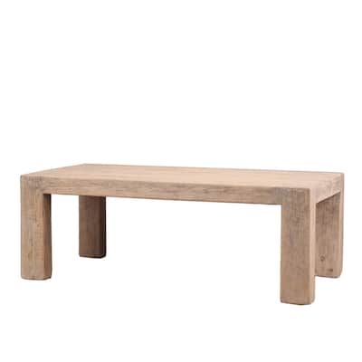 84" Long Ravello Dining Table Weathered Natural