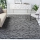 preview thumbnail 2 of 111, SAFAVIEH Florida Shag Shahin Scroll 1.2-inch Thick Textured Rug