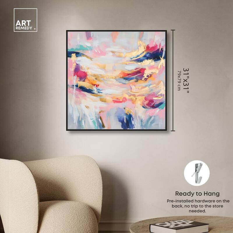 Balipink I Canvas by Art Remedy