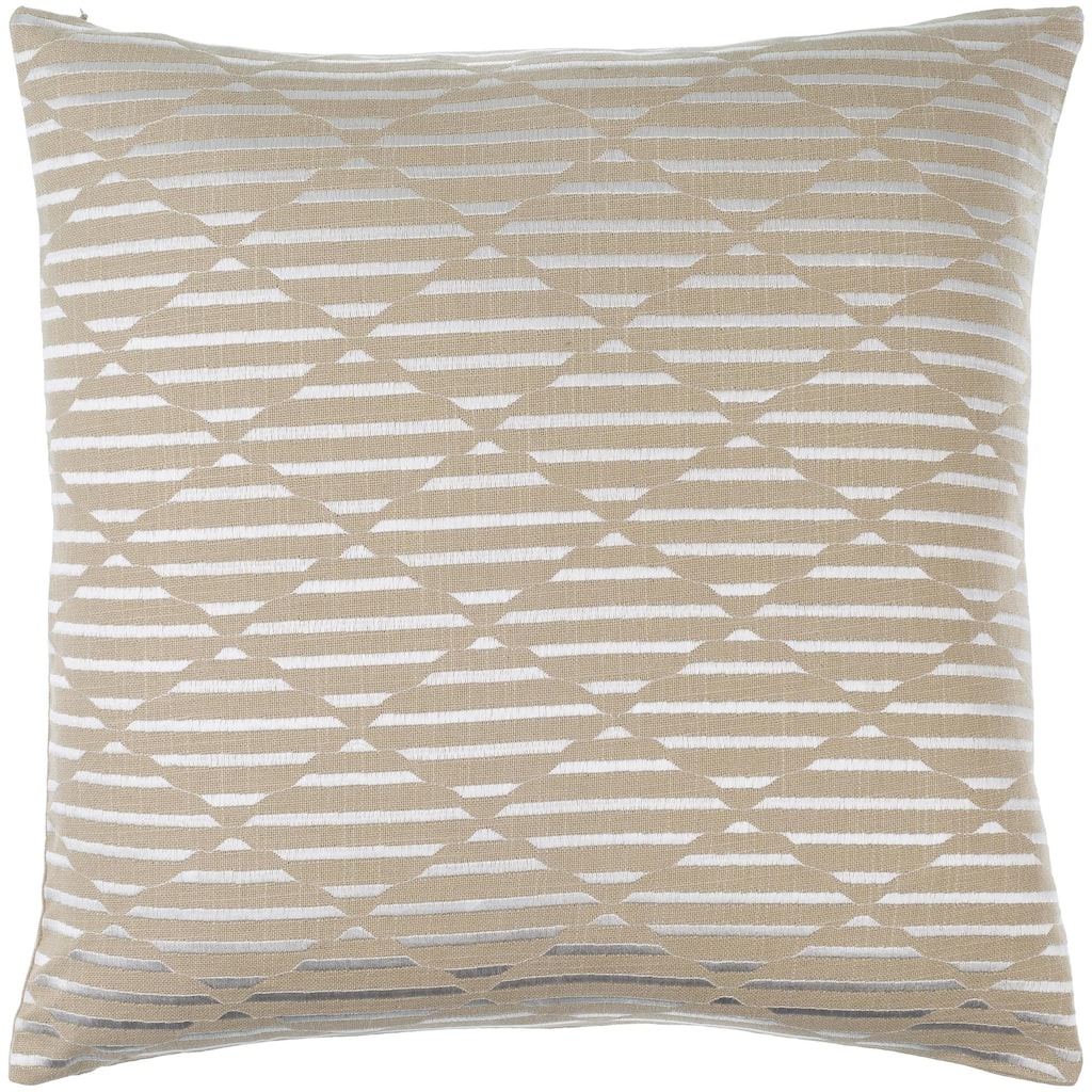 Bryanna Farmhouse Geometric Accent Pillow