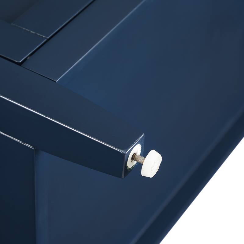 Crosley Silvia Stainless Steel Top Kitchen Island