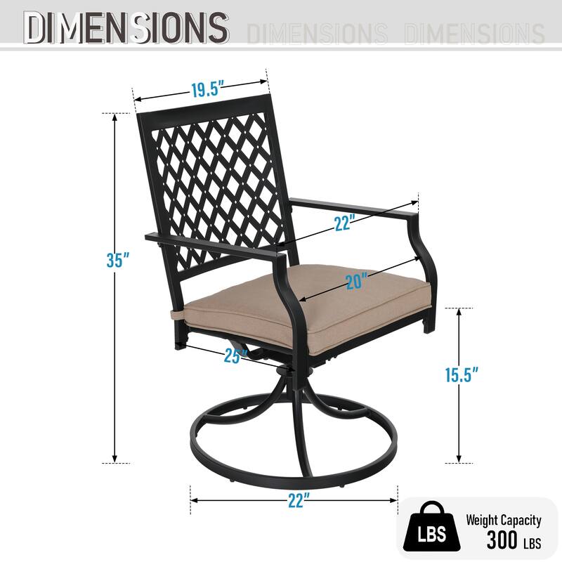 Viewmont 5-piece Outdoor Dining Set by Havenside Home