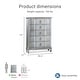 preview thumbnail 2 of 4, Silver Orchid Arlen Traditional Silver 5-drawer Chest