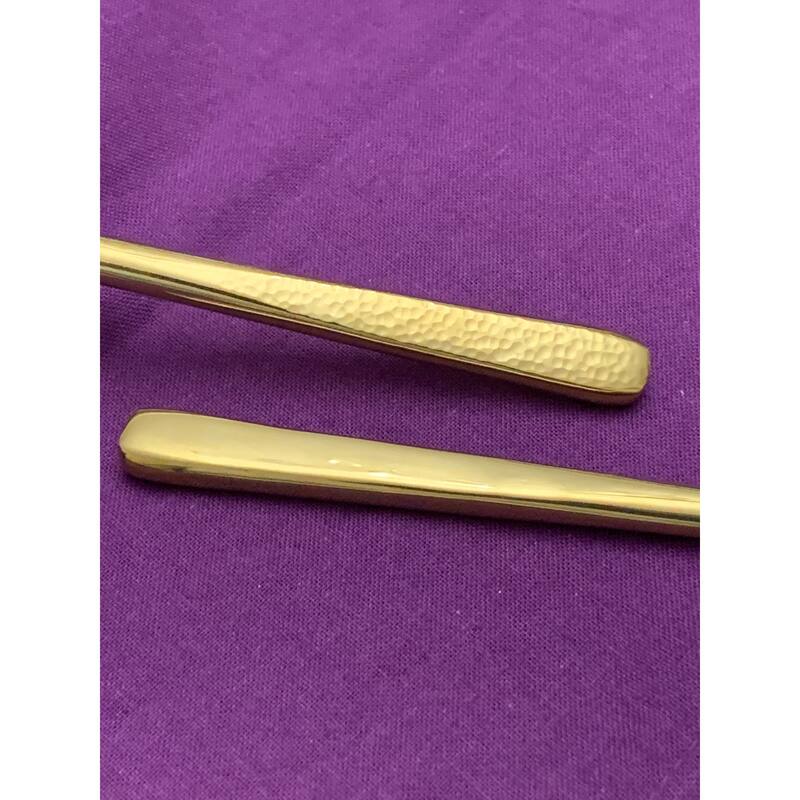Vibhsa 20 Piece Gold Flatware Set, Service for 4