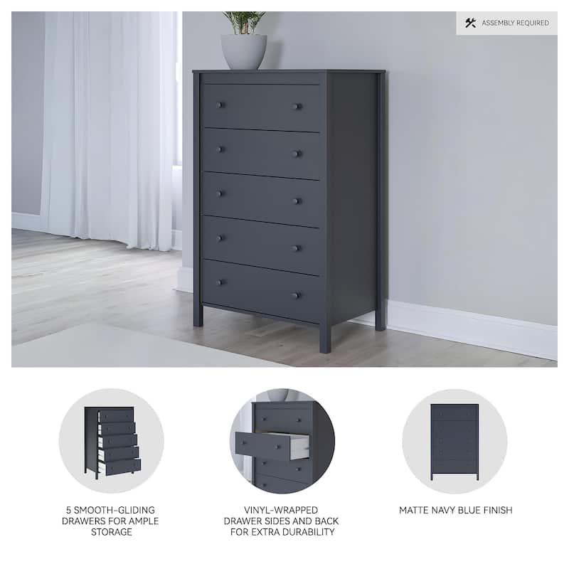 Signature Design by Ashley Simmenfort Blue Chest of Drawers