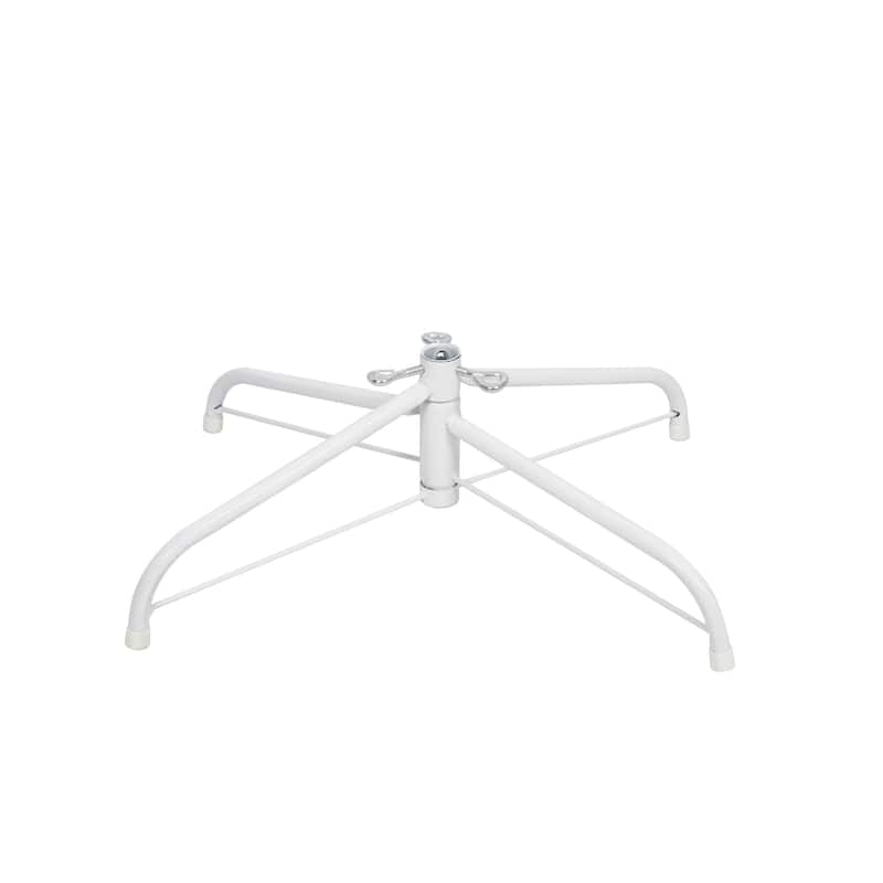 Pre-Lit Santa's Hat Artificial Tree - Curved Whimsical Design, LED Lights - Red,White