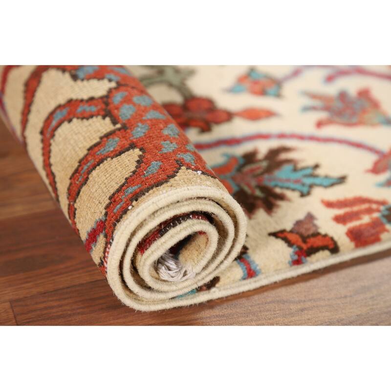 Animals Design Ziegler Accent Rug Handmade Wool Carpet - 2'1" x 3'1"