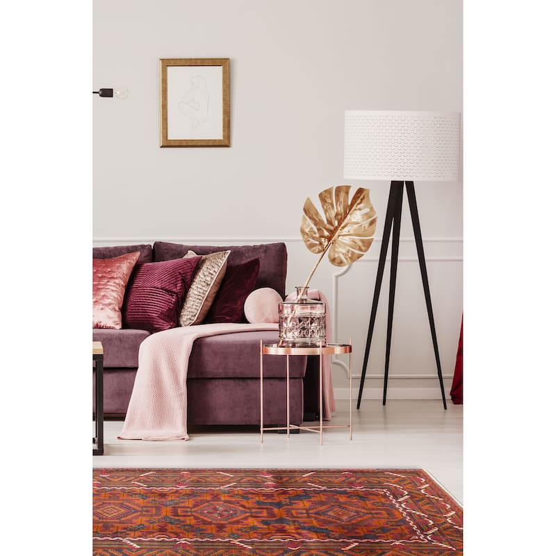 ECARPETGALLERY Hand-knotted Teimani Brown Wool Rug - 3'7 x 6'8