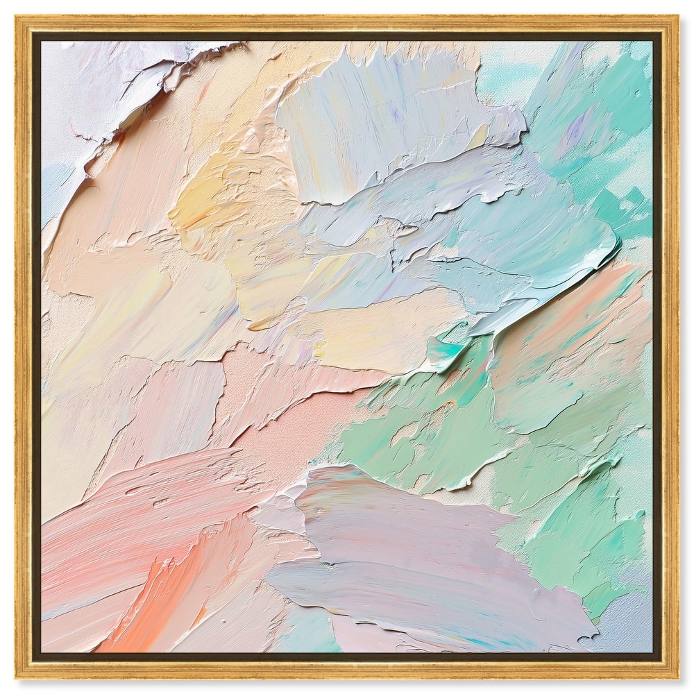 Flowing Mousse III Canvas by Art Remedy