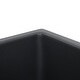 preview thumbnail 11 of 14, Highpoint Collection Reversible 30-inch Fireclay Farmsink Matte Dark Grey