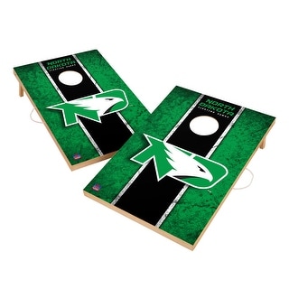 Vintage North Dakota Fighting Hawks Regulation 2x4 Cornhole Set