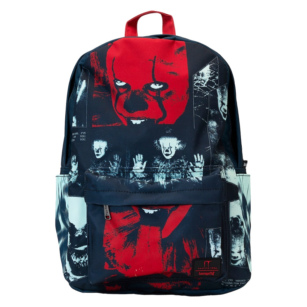 IT Pennywise I Heart Horror Glow Nylon Full-Size Backpack