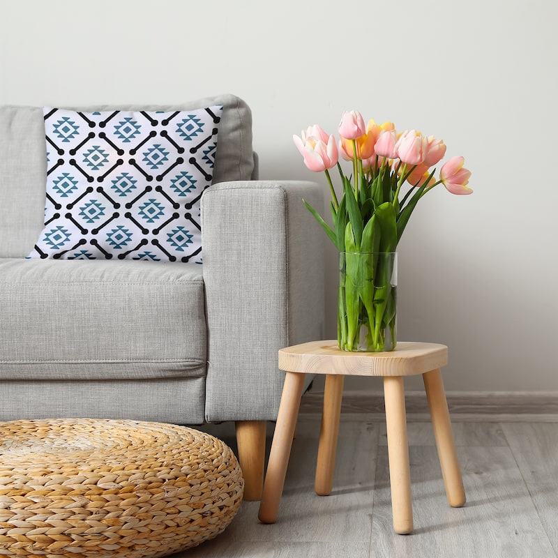 Modern Tribal Pattern Decorative Throw Pillow