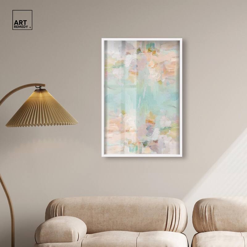 Expressive Swirls Shadowbox by Art Remedy