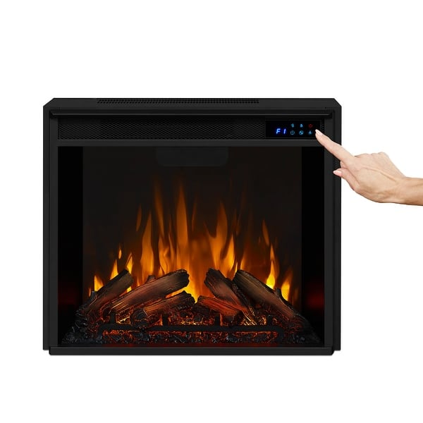 Shop Silverton Electric Fireplace White Overstock 6805730