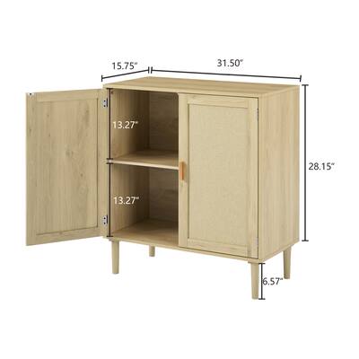 Cabinets with Fabric Decorative Doors