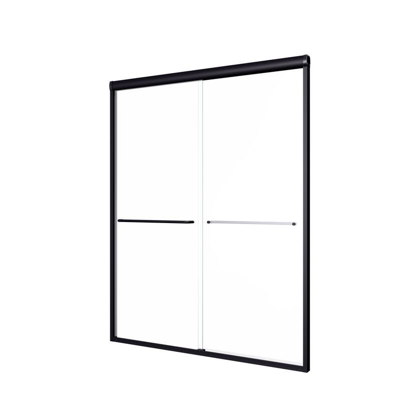 Semi-Frameless Double Sliding Shower Door