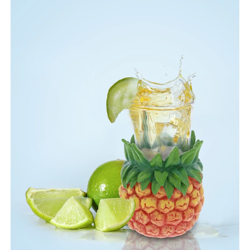 CoTa Global Pineapple Shot Glass, Cool & Funny Drinking Glass, 1.5 Oz.