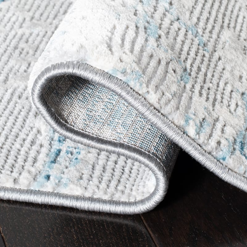 SAFAVIEH Meadow Entela Modern Abstract Rug