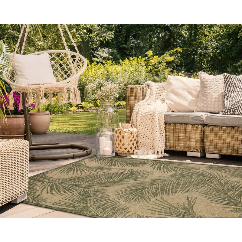 Liora Manne Carmel Fronds Indoor/Outdoor Rug