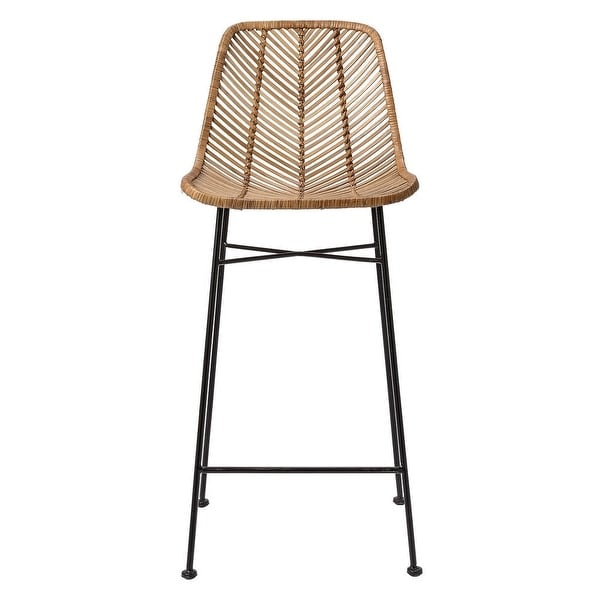 wicker counter stools