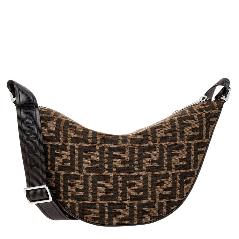 Fendi Men's Small FF Jacquard Melon Bag