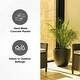 preview thumbnail 28 of 59, Kante 18 Inch Dia Round Concrete Planter, Indoor Outdoor Large Plant Pot