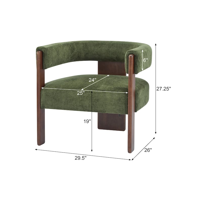 Christopher Knight Home - Emery Modern Upholstered Boucle Fabric Accent Armchair