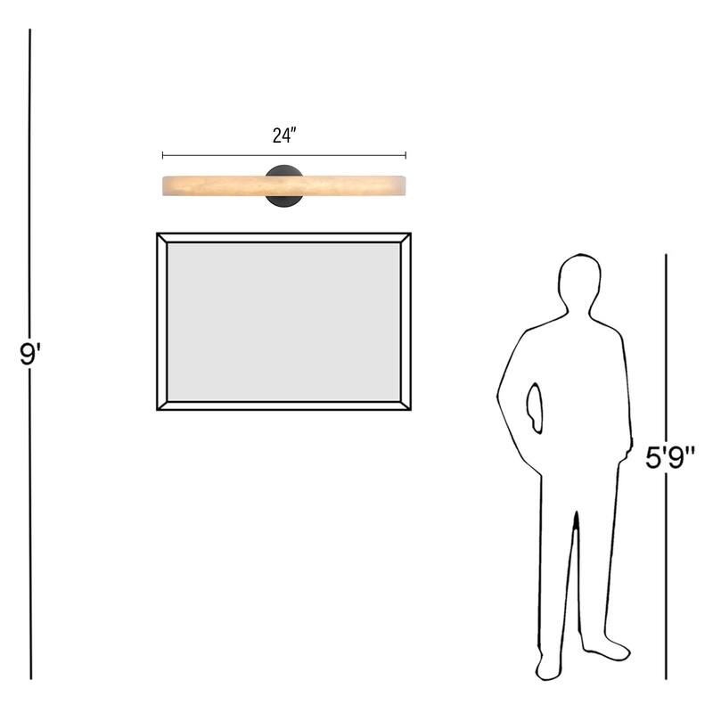 KAYLA Bathroom Vanity Light 18/24 inch
